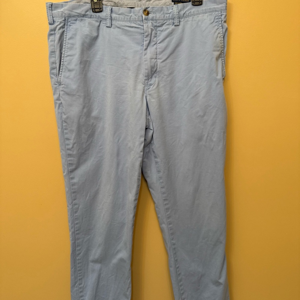 Men’s Polo by Ralph Lauren Light Blue Chinos